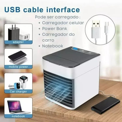 Mini Air Conditioning Cooling Fan Multi-function USB New Household Portable Desktop Air Conditioner